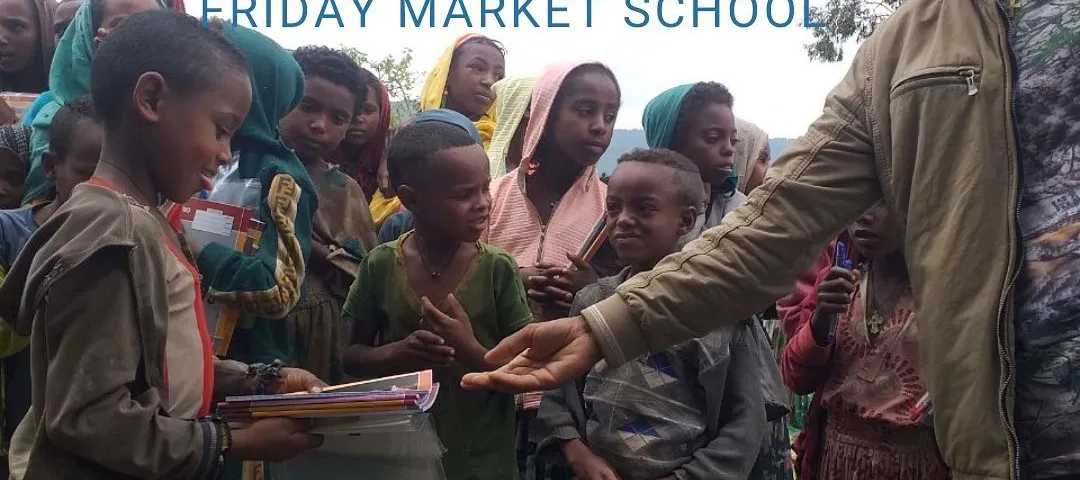 School Supplies for 400+ Students at Friday Market School