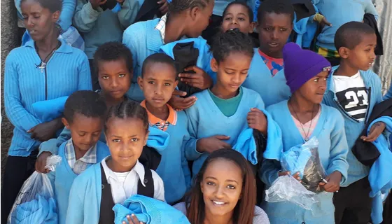 Supplying 105 Students with Full Uniforms