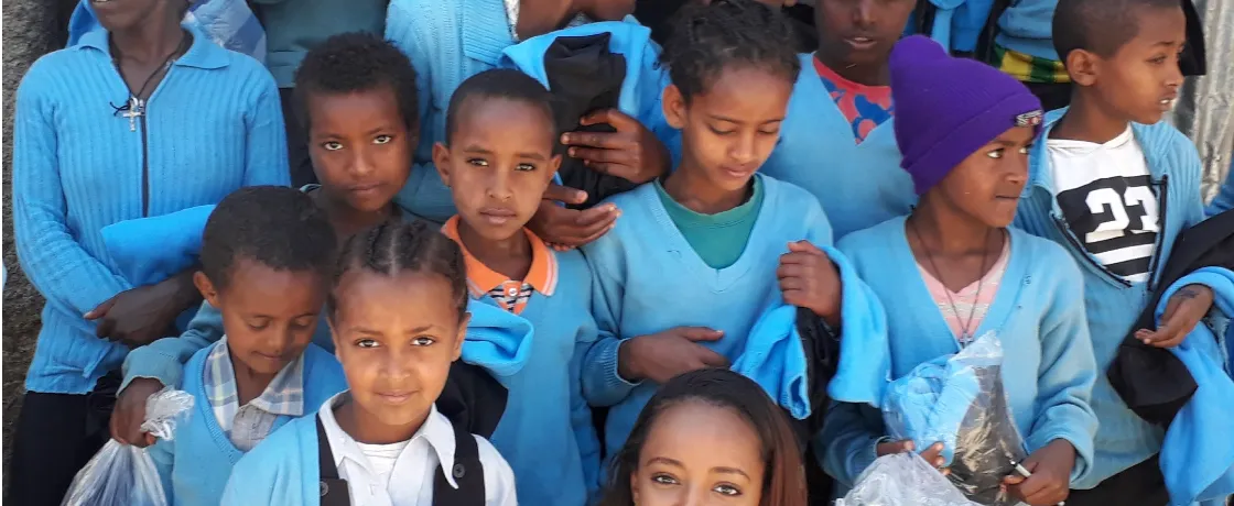 Supplying 105 Students with Full Uniforms